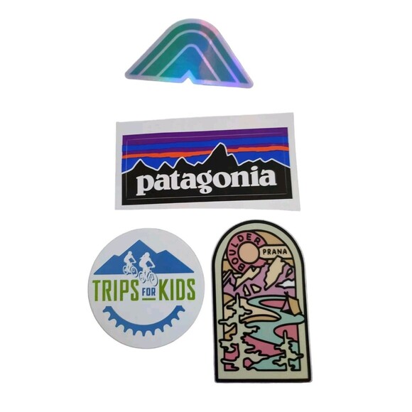 10x Hike Bike Climb Outdoor Stickers Mixed Lot Patagonia Boulder Butora Idaho CO - Picture 2 of 5